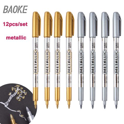 gold metallic fabric markers|permanent ink pens for fabric.